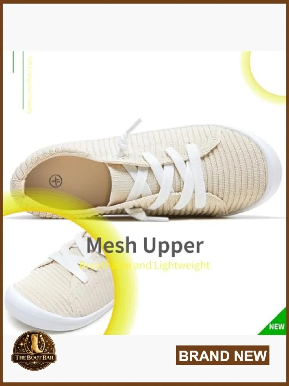 Women's Mesh Slip-On Loafers Comfort Knit Sneakers Lightweight Walking Flats